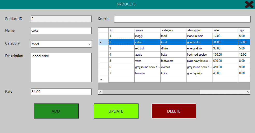 Billing & Inventory Management System screenshot